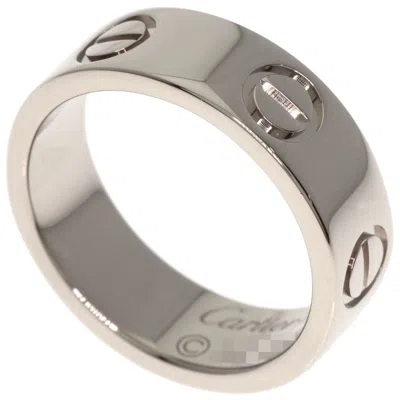Pre-owned Cartier White Gold White Gold (18k) Band Ring ()
