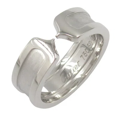 Pre-owned Cartier White Gold White Gold (18k) Band Ring ()