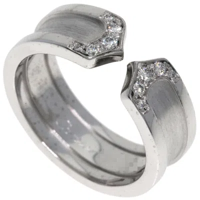 Pre-owned Cartier White Gold White Gold (18k) Band Ring ()