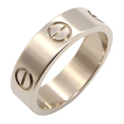 Pre-owned Cartier White Gold White Gold (18k) Band Ring ()