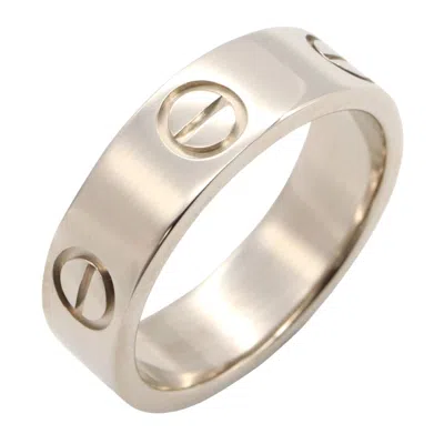 Pre-owned Cartier White Gold White Gold (18k) Band Ring ()