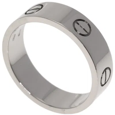 Pre-owned Cartier White Gold White Gold (18k) Band Ring ()