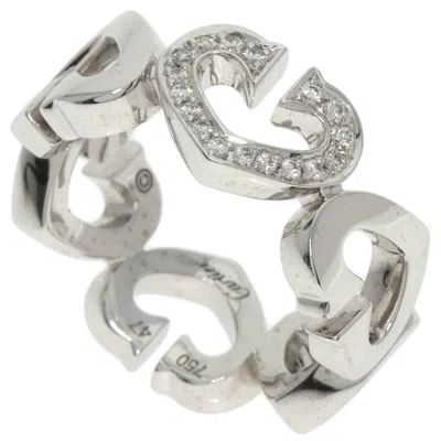 Pre-owned Cartier White Gold White Gold (18k) Band Ring ()