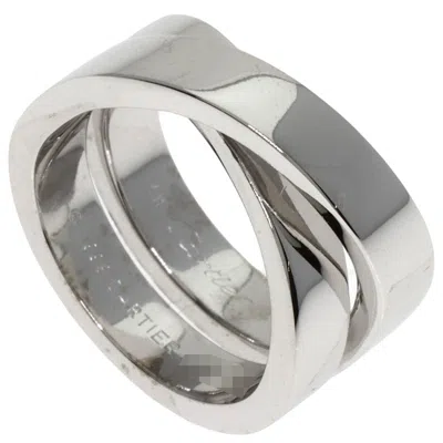 Pre-owned Cartier White Gold White Gold (18k) Band Ring ()