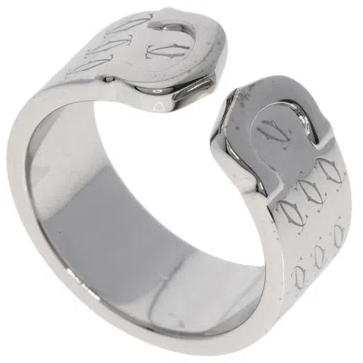 Pre-owned Cartier White Gold White Gold (18k) Band Ring ()