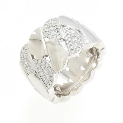 Pre-owned Cartier White Gold White Gold (18k) Band Ring ()
