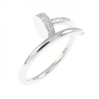 Pre-owned Cartier White Gold White Gold (18k) Band Ring ()