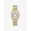 Cartier Wjpn0085 Panthère De  Medium 18ct Yellow-gold And Diamond Quartz Watch