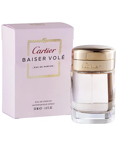 Cartier Women's 1.6oz Baiser Vole Edp Spray In White