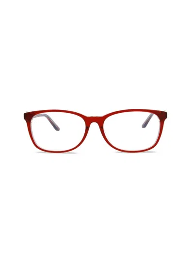 Cartier Women's 56mm Cat Eye Eyeglasses In Red