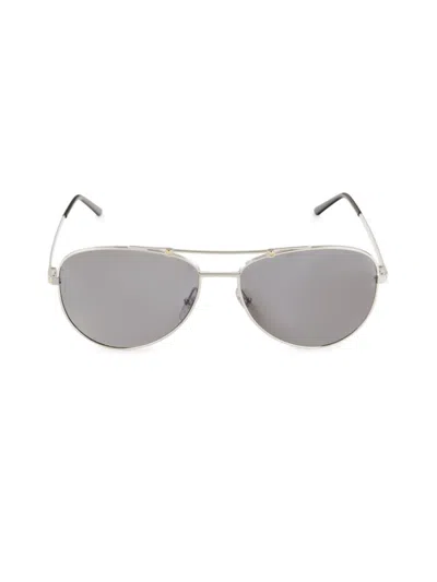 Cartier Women's 61mm Aviator Sunglasses In Metallic