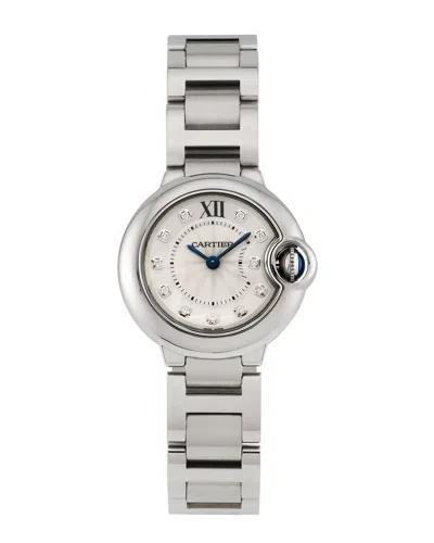 Cartier Women's Ballon Bleu Diamond Watch In Metallic