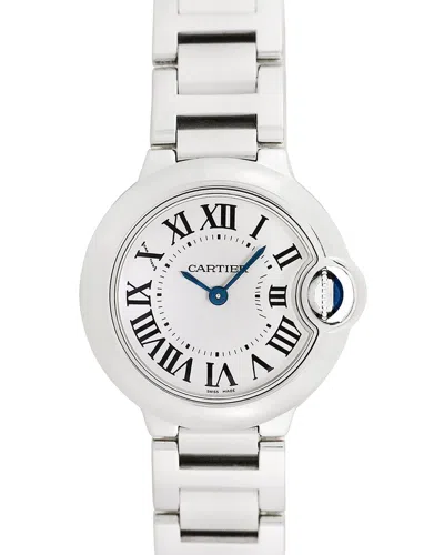 Pre-owned Cartier Women's Ballon Bleu Watch, Circa 2000's (authentic Pre-loved) In Metallic