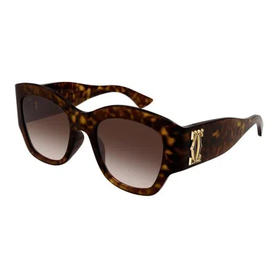 Cartier Sunglasses Ct0304s In Indeterminate