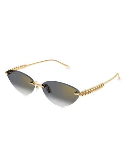 Cartier Premiata Premiata Steven 7627 Military Green Sneaker In Gold
