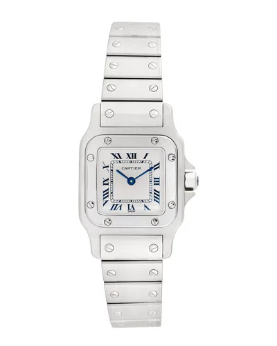 Cartier Women's Galbee Watch, Circa 1990s/2000s (authentic ) In Metallic