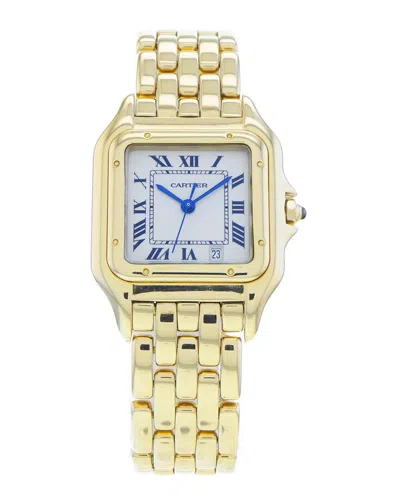 Cartier Women's Panthere Watch (authentic ) In Gold