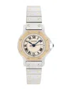 Cartier Women's Santos Octagon Watch, Circa 1980s/1990s (authentic ) In Metallic