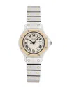 Cartier Women's Santos Octagon Watch, Circa 1980s/1990s (authentic ) In Metallic