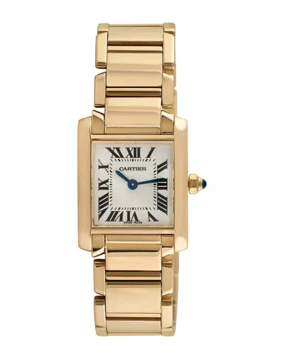 Cartier Women's Tank Francaise Watch In Gold