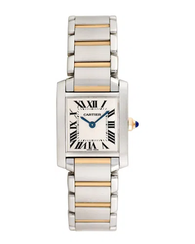Cartier Women's Tank Francaise Watch, Circa 2000's (authentic Pre-loved)
