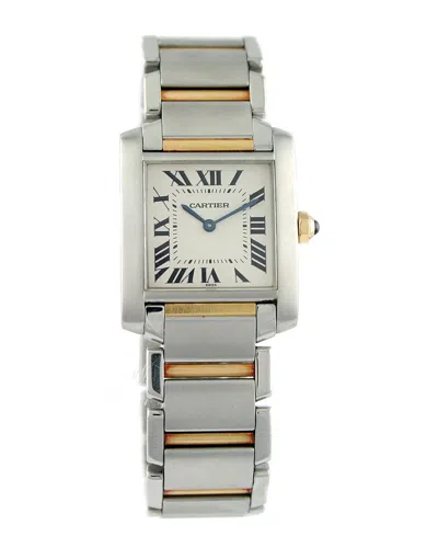 Cartier Women's Tank Francaise Watch In Metallic