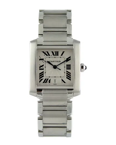 Cartier Women's Tank Francaise Watch In Metallic