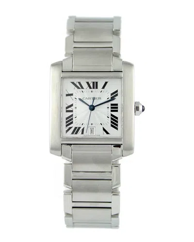 Cartier Women's Tank Francaise Watch In Metallic
