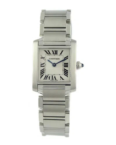 Cartier Women's Tank Francaise Watch In Metallic