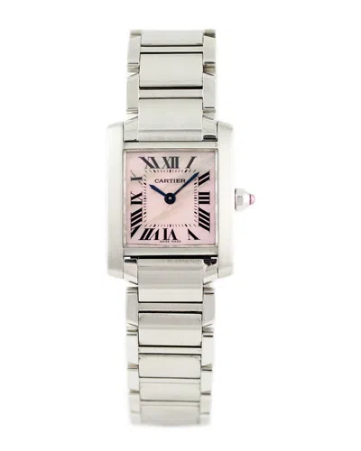Cartier Women's Tank Francaise Watch In Silver