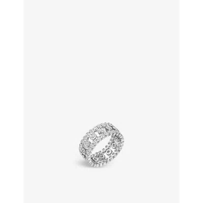 Cartier Womens White Gold Broderie De 18ct White-gold And 2.43ct Brilliant-cut Diamond Ring