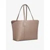 Cartier Leather C De  Tote Bag In Beige