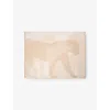 Cartier Womens Beige Panthère De  Wool And Cashmere-blend Blanket 190cm X 140cm