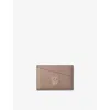 Cartier Womens Beige Panthère Graphique De  Leather Card Holder In Beige
