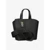 Cartier Mini Leather C De  Tote Bag In Black