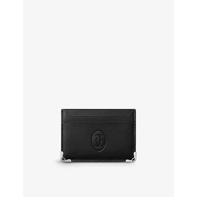 Cartier Black Must De Leather Card Holder