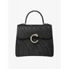 Cartier Womens Black Panthère C De  Leather Top-handle Bag In Black