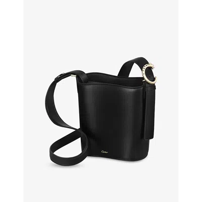 Cartier Womens Black Panthère De  Mini Leather Cross-body Bag
