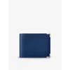 Cartier Womens Blue Must De Leather Wallet In Blue