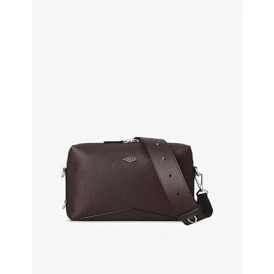 Cartier Womens  Losange Leather Cross-body Bag In Brown