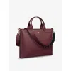 Cartier Womens  Losange Slim Leather Document Holder In Burgundy