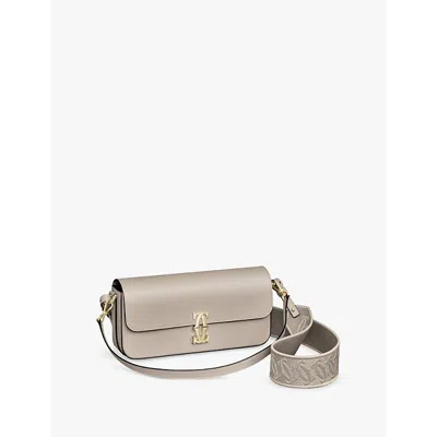 Cartier Womens Beige C De  East-west Leather Shoulder Bag