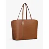 Cartier Womens Caramel C De  Leather Tote Bag In Caramel