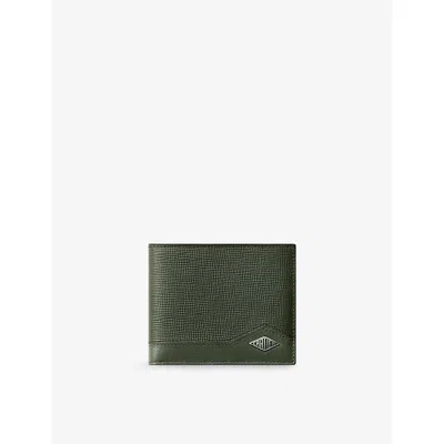 Cartier Womens  Losange 6cc Leather Wallet In Forest Green