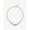 Cartier Womens Trinity 18ct Yellow, White And Rose-gold Necklace In Gold