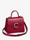 Cartier Womens Cherry Red Panthère De  Mini Leather Cross-body Bag In Cherry Red