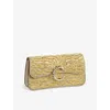 Cartier Womens Gold Panthère De  Mini Model Chain Leather Clutch Bag In Gold