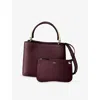 Cartier Womens Grape Panthère Double De  Small Leather Top-handle Bag In Purple