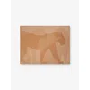 Cartier Womens Ochre Panthère De  Wool And Cashmere-blend Blanket 190cm X 140cm