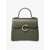 Cartier Womens Green Panthère C De  Small Leather Top-handle Bag In Green